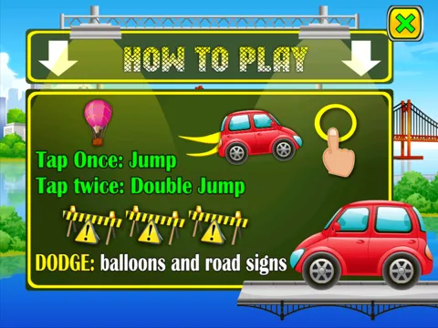 Car Bridge Jump iPad Screenshots