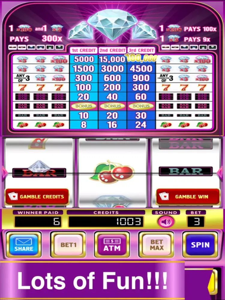 صور Double Deluxe Diamond Slots Pro Edition iPad 