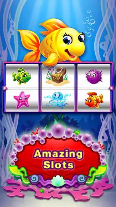 Golden Yellow Fish Slots Free Play Slot Machine Screenshots