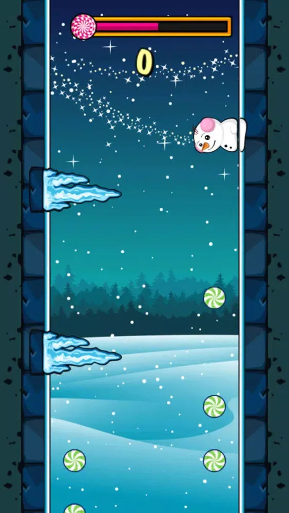 صور Snowman Runway Race
