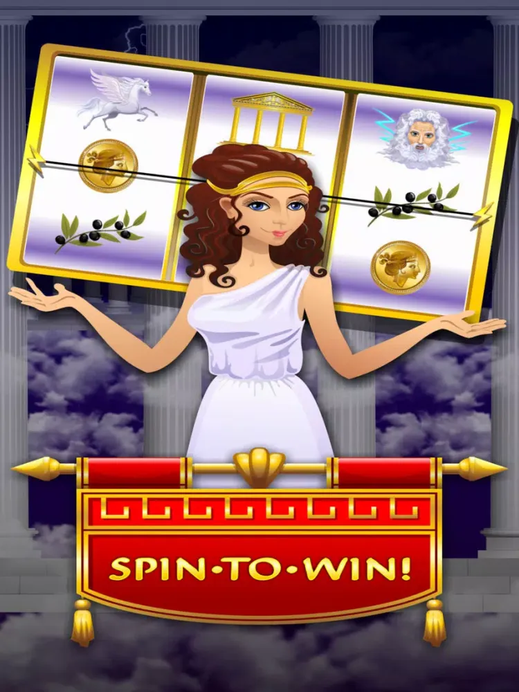 Capturas de pantalla de Zeus Epic Myth Slots Pro Edition iPad 
