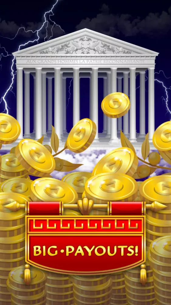 Capturas de pantalla de Zeus Epic Myth Slots Pro Edition