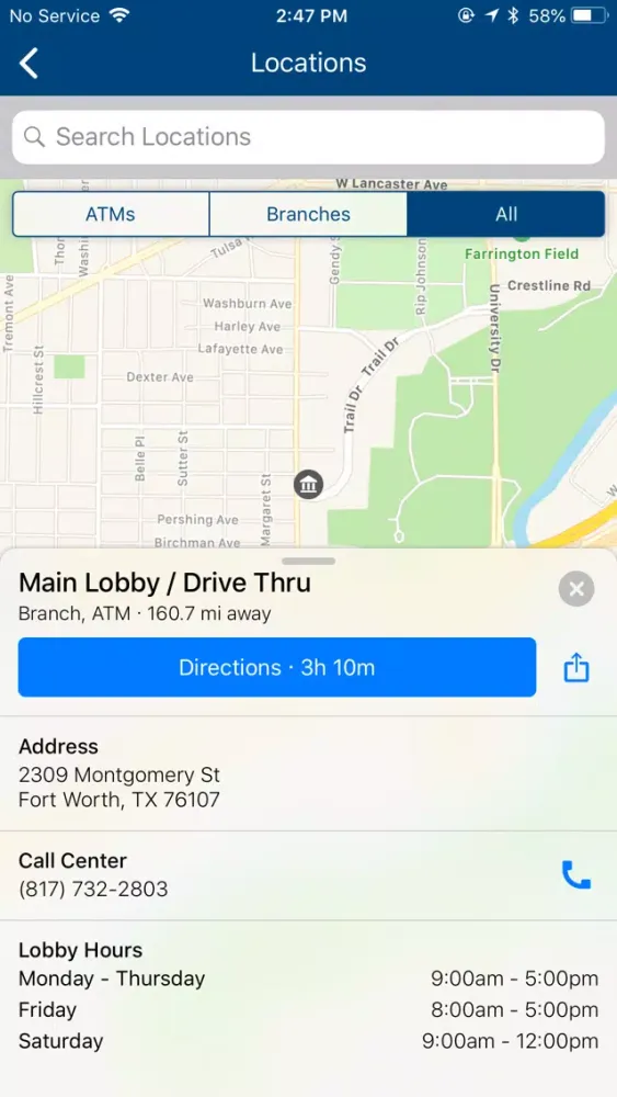 Capturas de pantalla de Fort Worth City CU