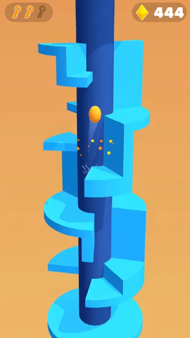 Ảnh chụp màn hình của Ball Maze - Helix Jump Games