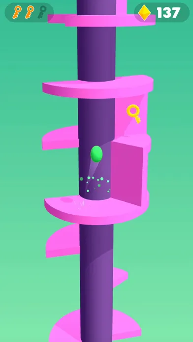 Ảnh chụp màn hình của Ball Maze - Helix Jump Games