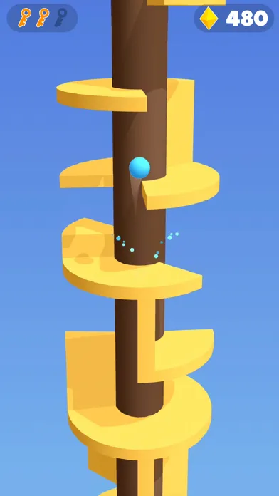 Ảnh chụp màn hình của Ball Maze - Helix Jump Games