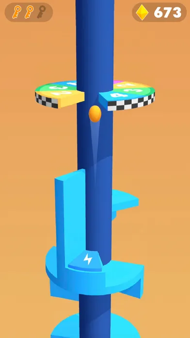 Ảnh chụp màn hình của Ball Maze - Helix Jump Games