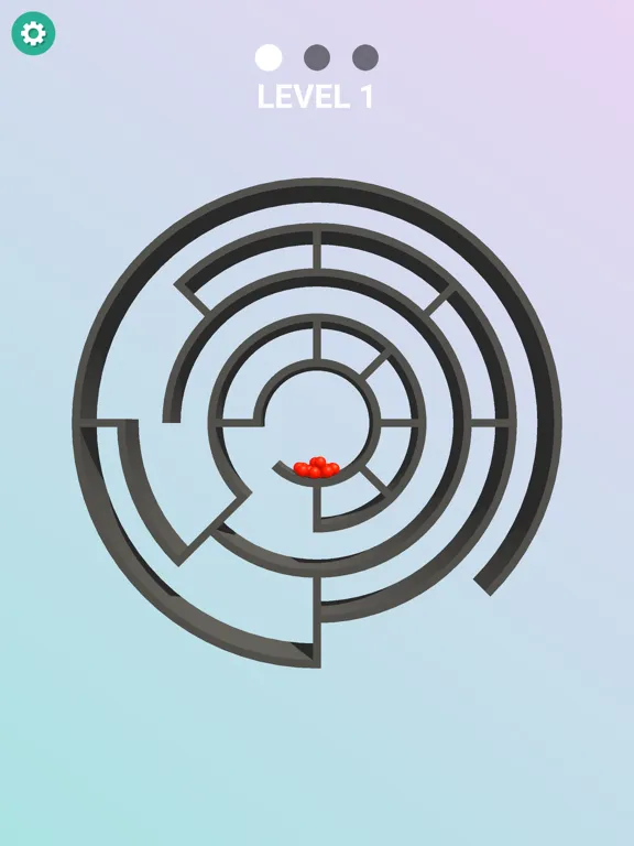 Zrzuty ekranu Maze Balls 3D iPad 