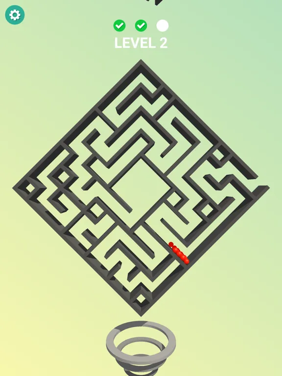Zrzuty ekranu Maze Balls 3D iPad 