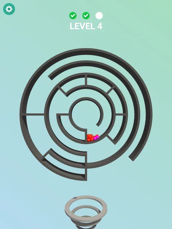 Zrzuty ekranu Maze Balls 3D iPad 