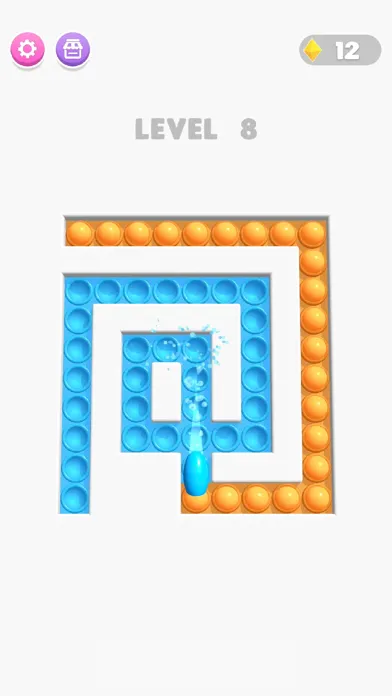 Screenshot di Pop It Maze