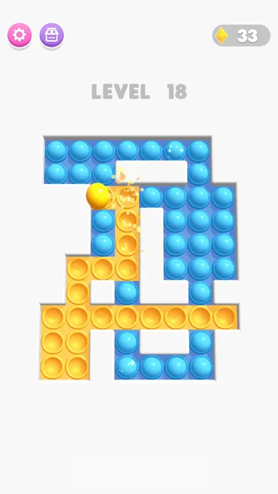 Screenshot di Pop It Maze