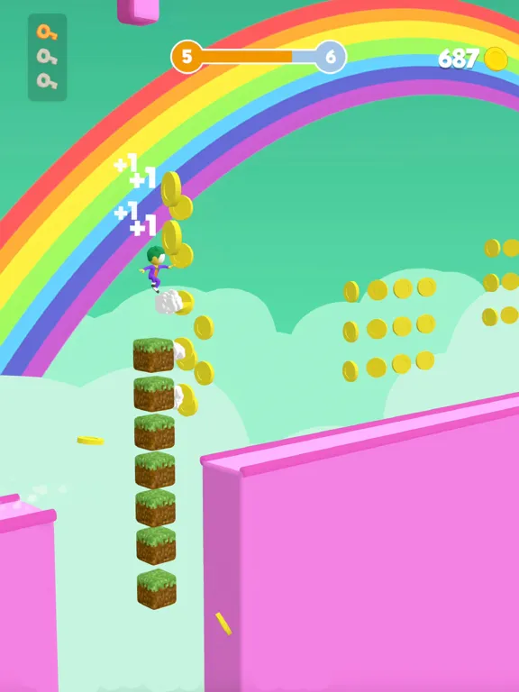 Capturas de tela do Block Surfer iPad 