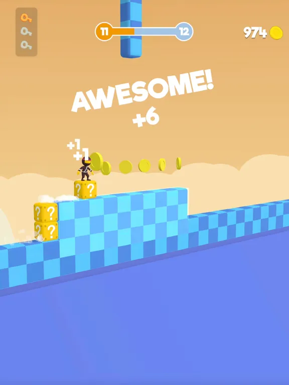 Capturas de tela do Block Surfer iPad 