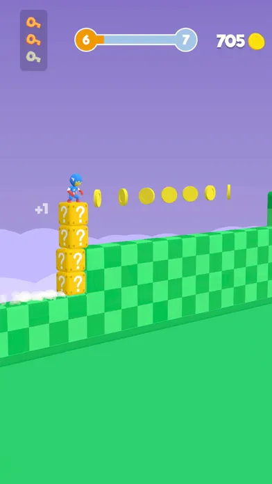 Capturas de tela do Block Surfer