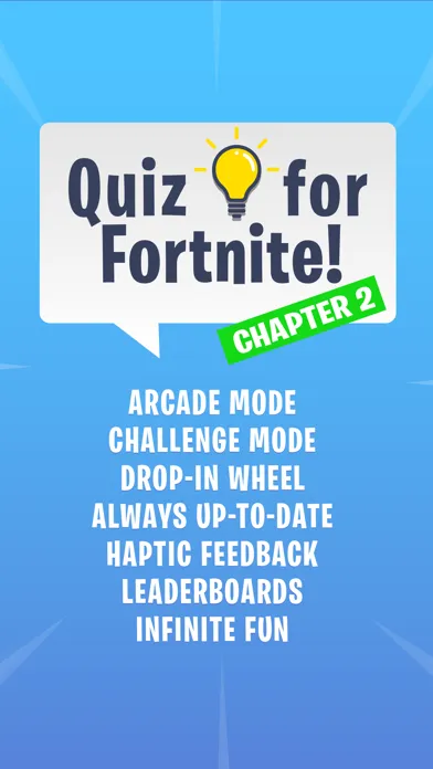Скриншоты Quiz for Fortnite!