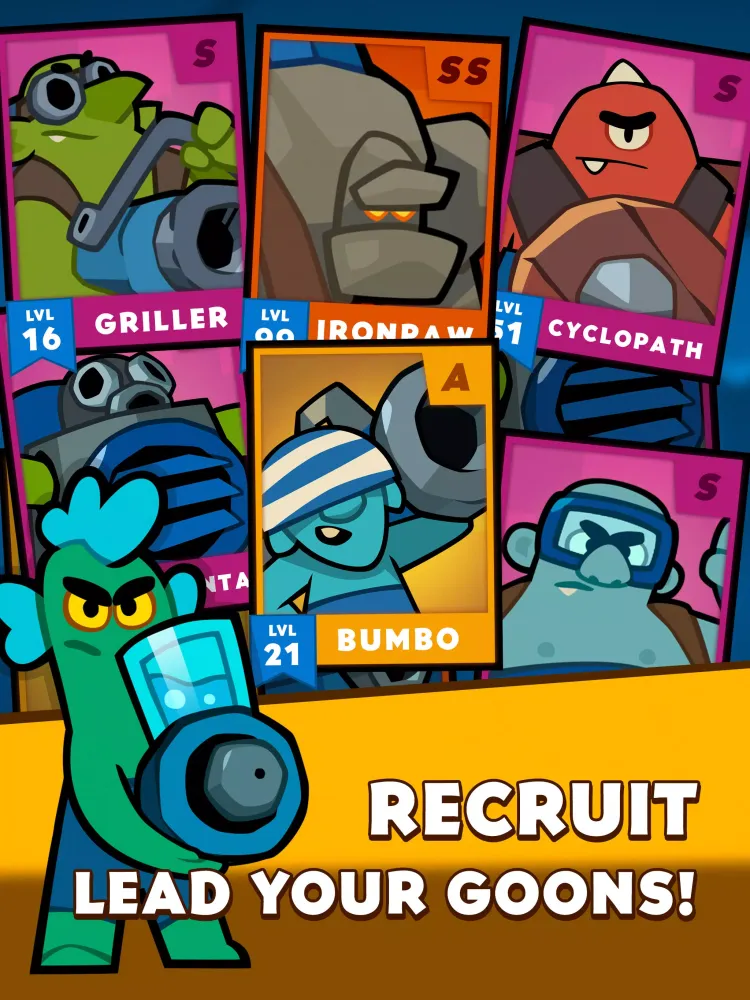 Goons & Goblins: Idle RPG スクリーンショット