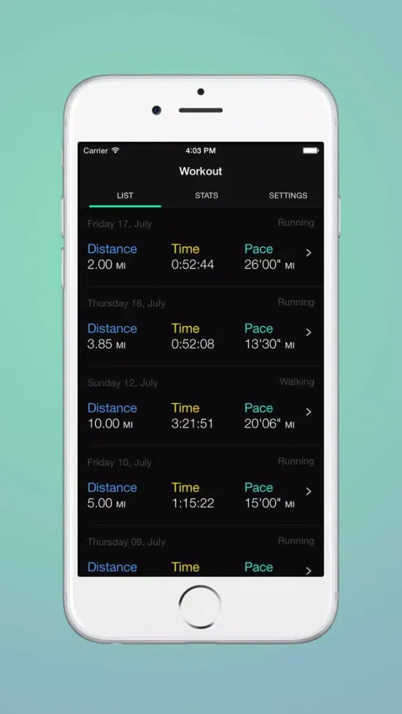 Workout - All your data in one place应用截图
