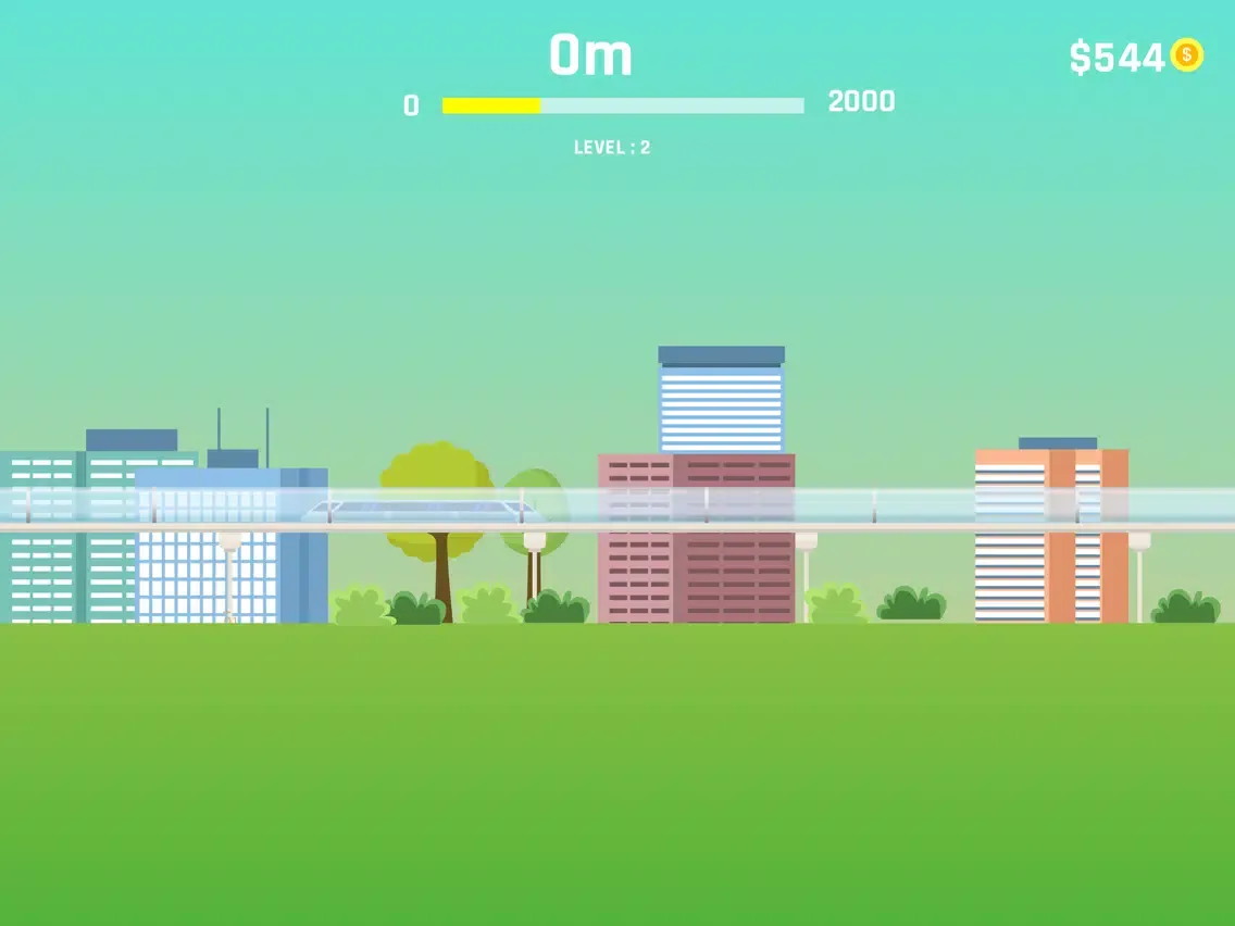 Tangkapan skrin Hyperrloop test iPad 