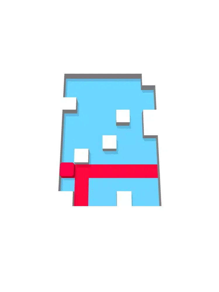 ภาพหน้าจอของ Flicky Maze Paint iPad 