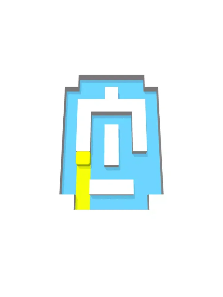 ภาพหน้าจอของ Flicky Maze Paint iPad 