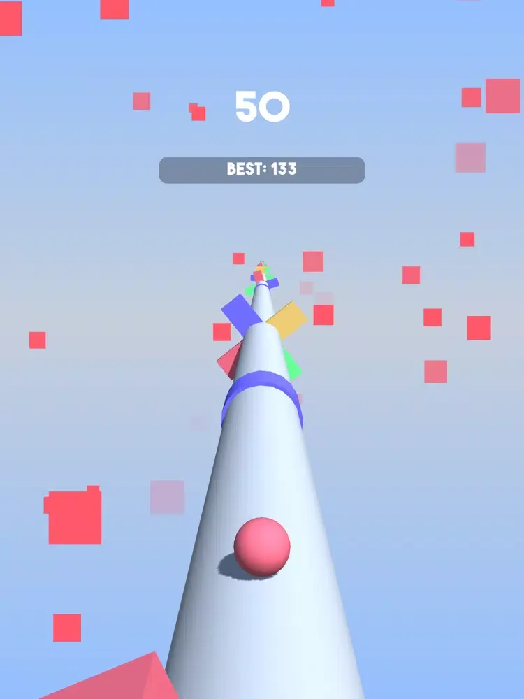 Helix Ball - Color Road 3D iPad  スクリーンショット
