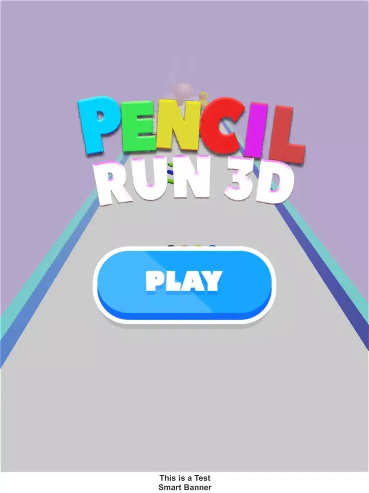 ภาพหน้าจอของ Pencil Run 3D : Colorful Lines iPad 