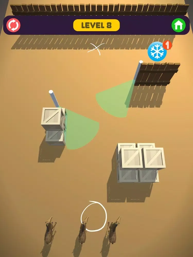 Zrzuty ekranu Animal Escape : Drawing Puzzle iPad 