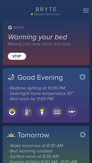 BRYTE Bed & Sleep Service 스크린샷