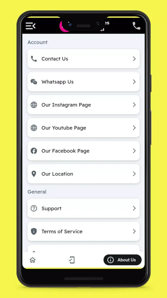 Tangkapan layar For U Mobiles