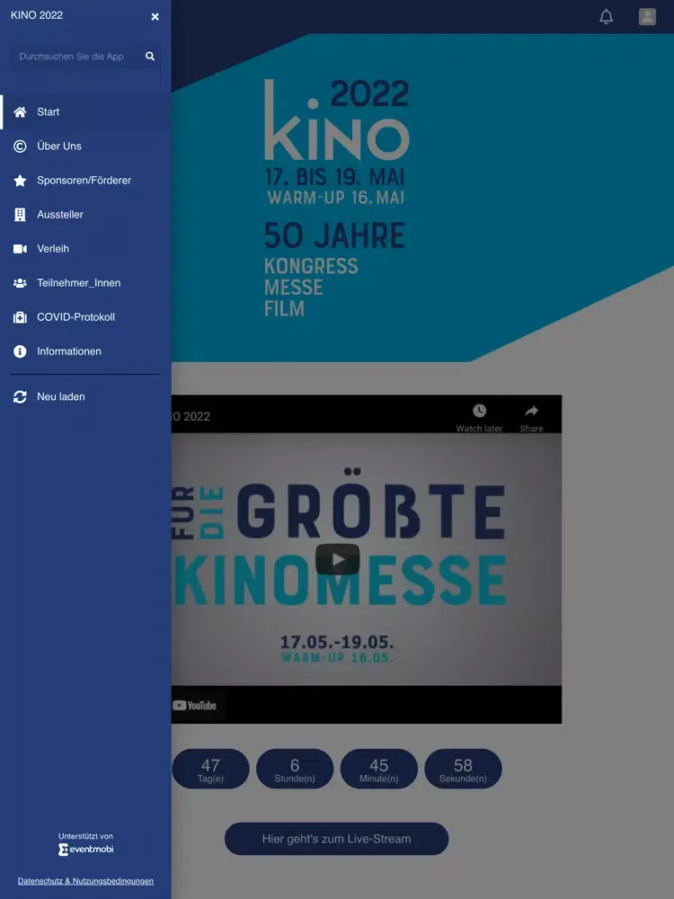 Zrzuty ekranu KINO 2022 iPad 