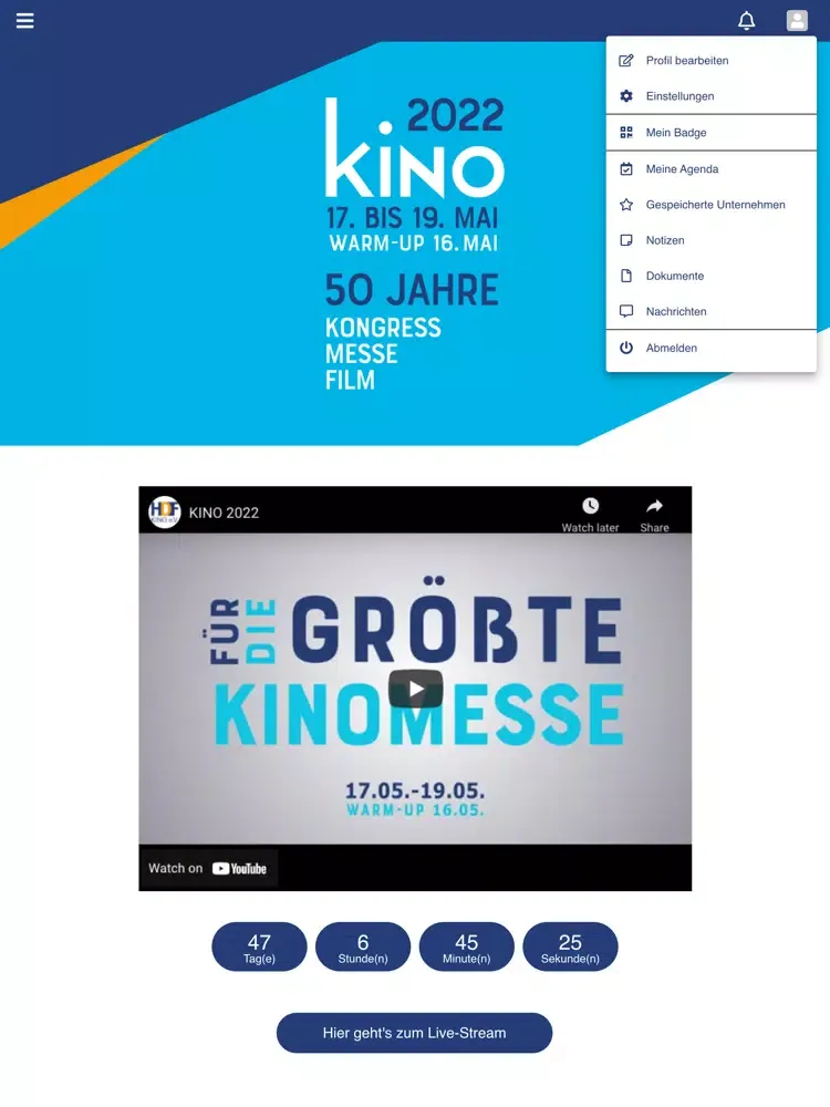 Zrzuty ekranu KINO 2022 iPad 