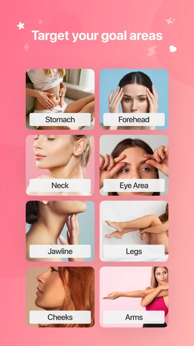 Capturas de tela do FaceFit - FaceYoga & GlowUp