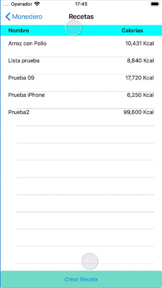 Monedero App スクリーンショット
