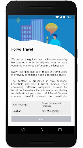 Forvo Travel Screenshots