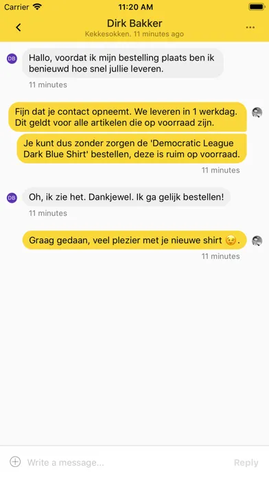 Screenshot di Belco.io