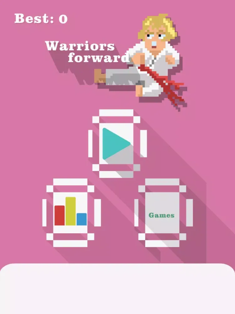 Zrzuty ekranu Crazy Warriors Forward Dash iPad 