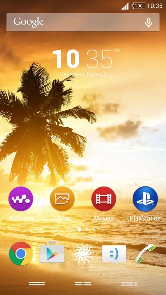 For Xperia Theme Sunset应用截图
