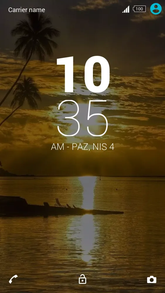 For Xperia Theme Sunset应用截图
