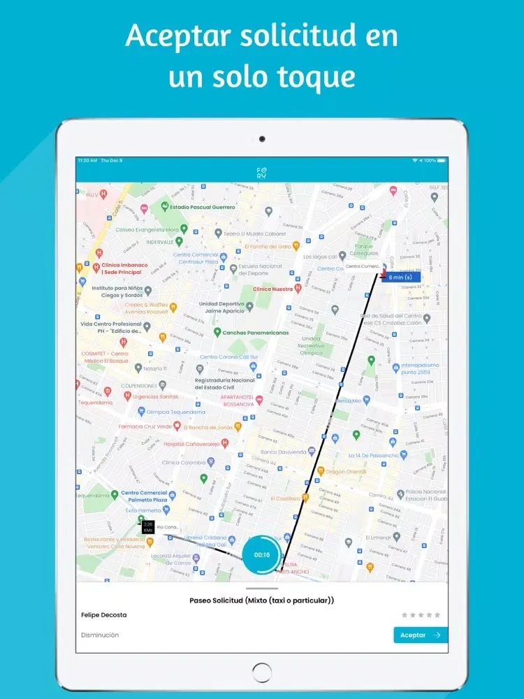 Screenshot di FORY Expertos iPad 