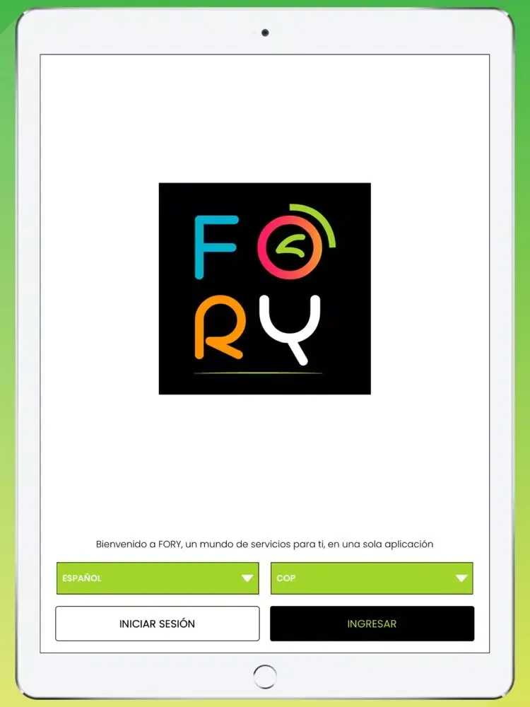 FORY iPad 应用截图