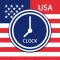 us time zone clock | map