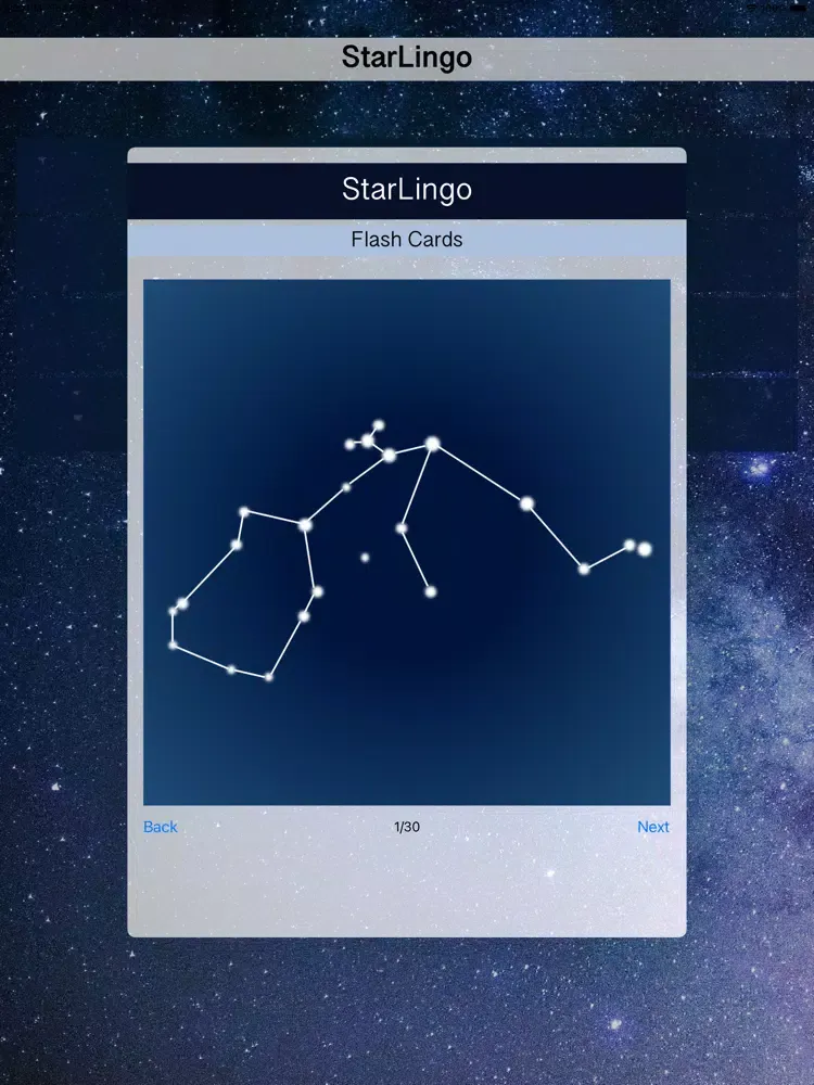 Screenshot di StarLingo iPad 