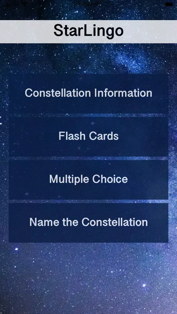 Screenshot di StarLingo