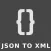 JSON to XML Converter