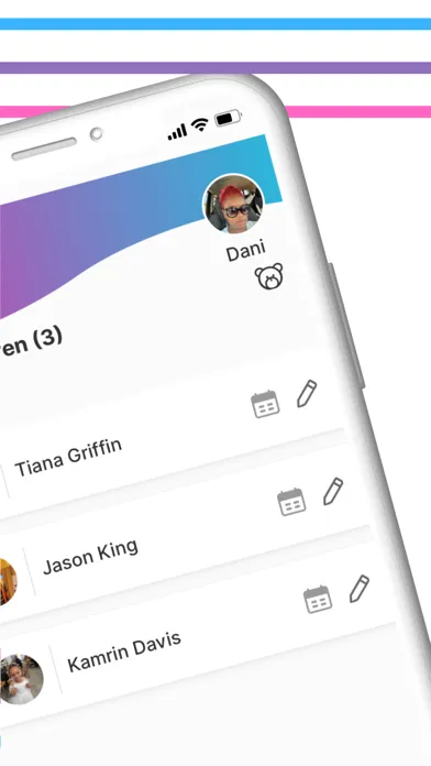 Ảnh chụp màn hình của Foster Accountability App
