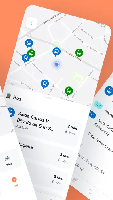 Capturas de tela do Meep - Personalized routes