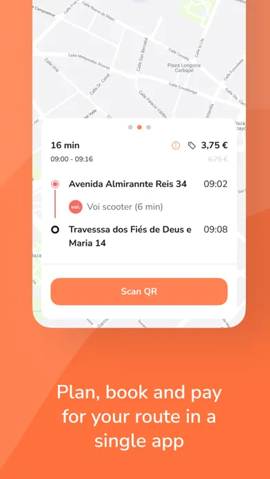 Capturas de tela do Meep - Personalized routes