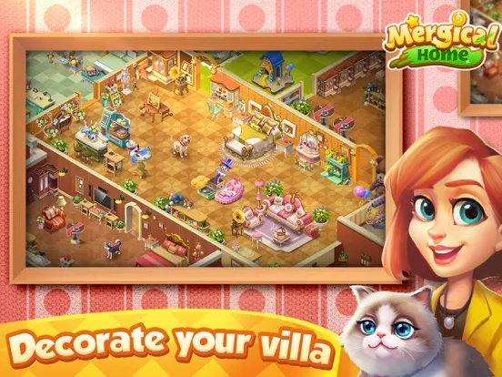 Mergical Home-Fun puzzle game iPad  스크린샷