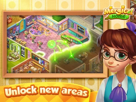 Mergical Home-Fun puzzle game iPad  스크린샷
